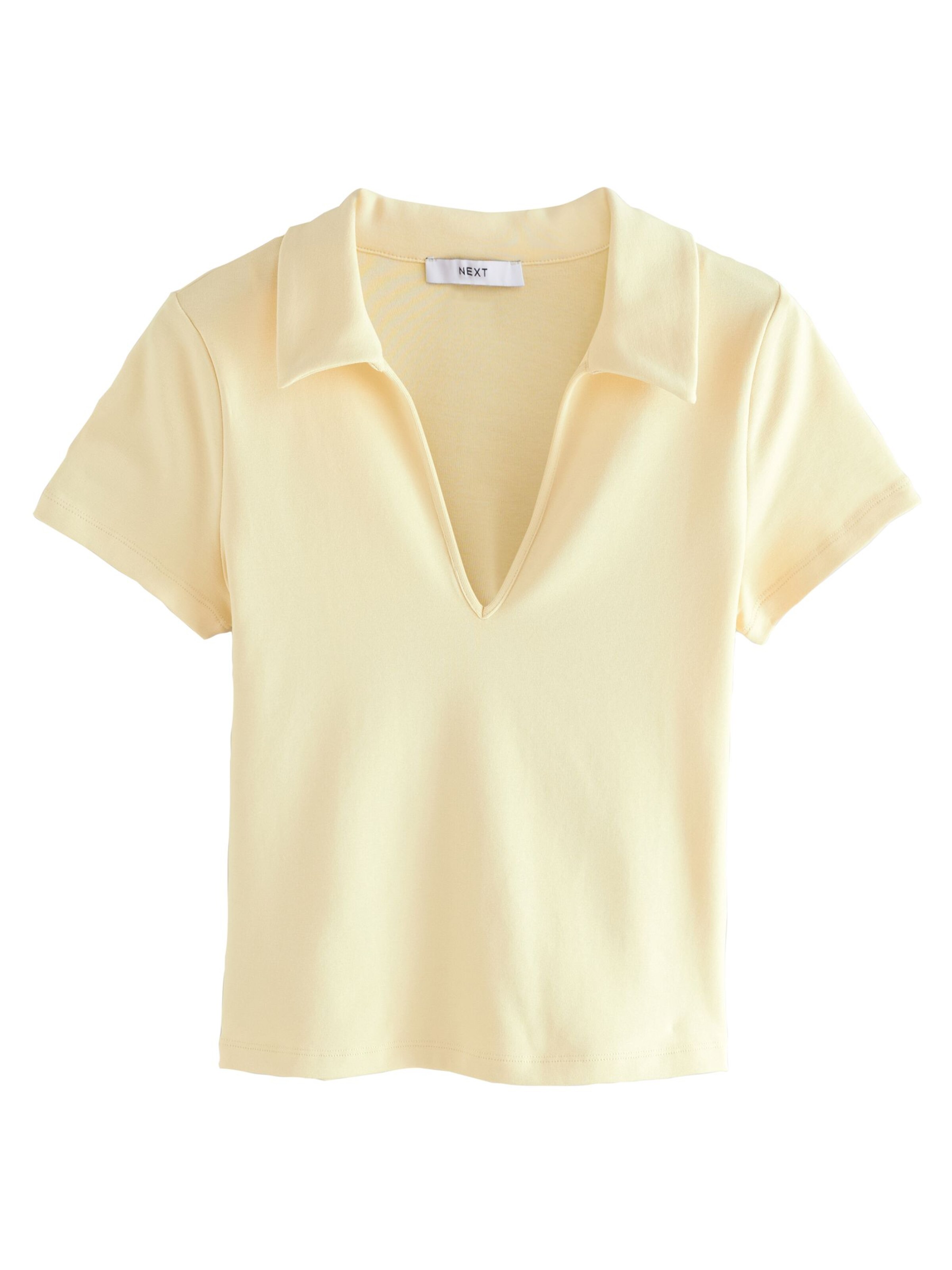Next Shirt in Yellow: front