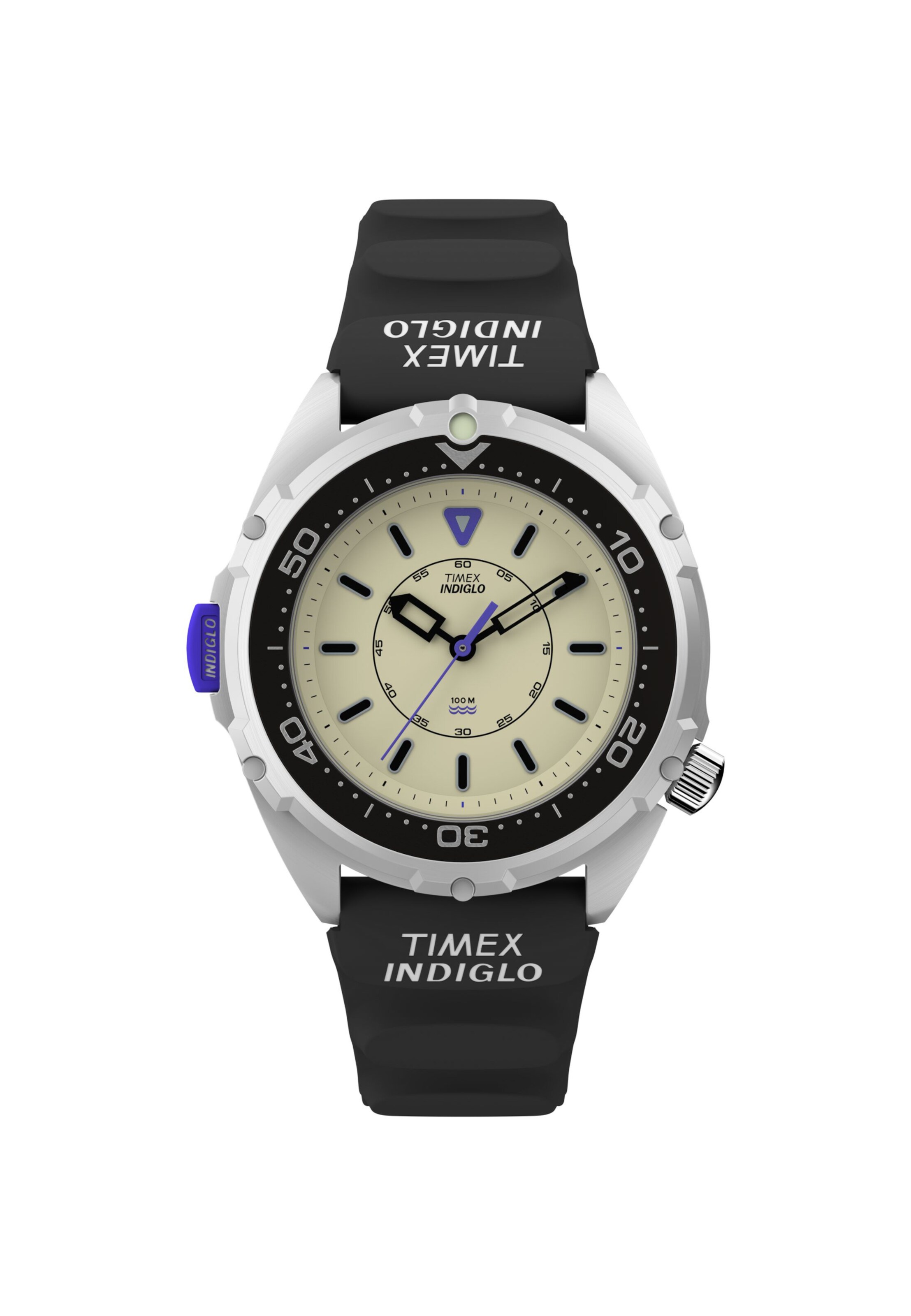 TIMEX Analog watch 'Timex x Dimepiece' in Black: front