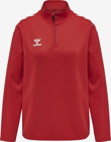 Sweat de sport Hummel en rouge : devant