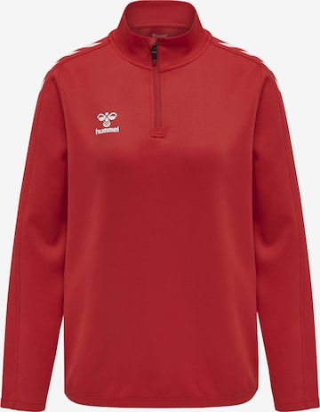 Hummel Sportief sweatshirt in Rood: voorkant