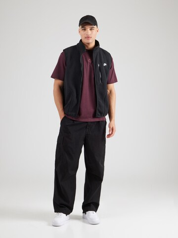 Nike Sportswear Shirt 'PREM ESSNTL' in Red