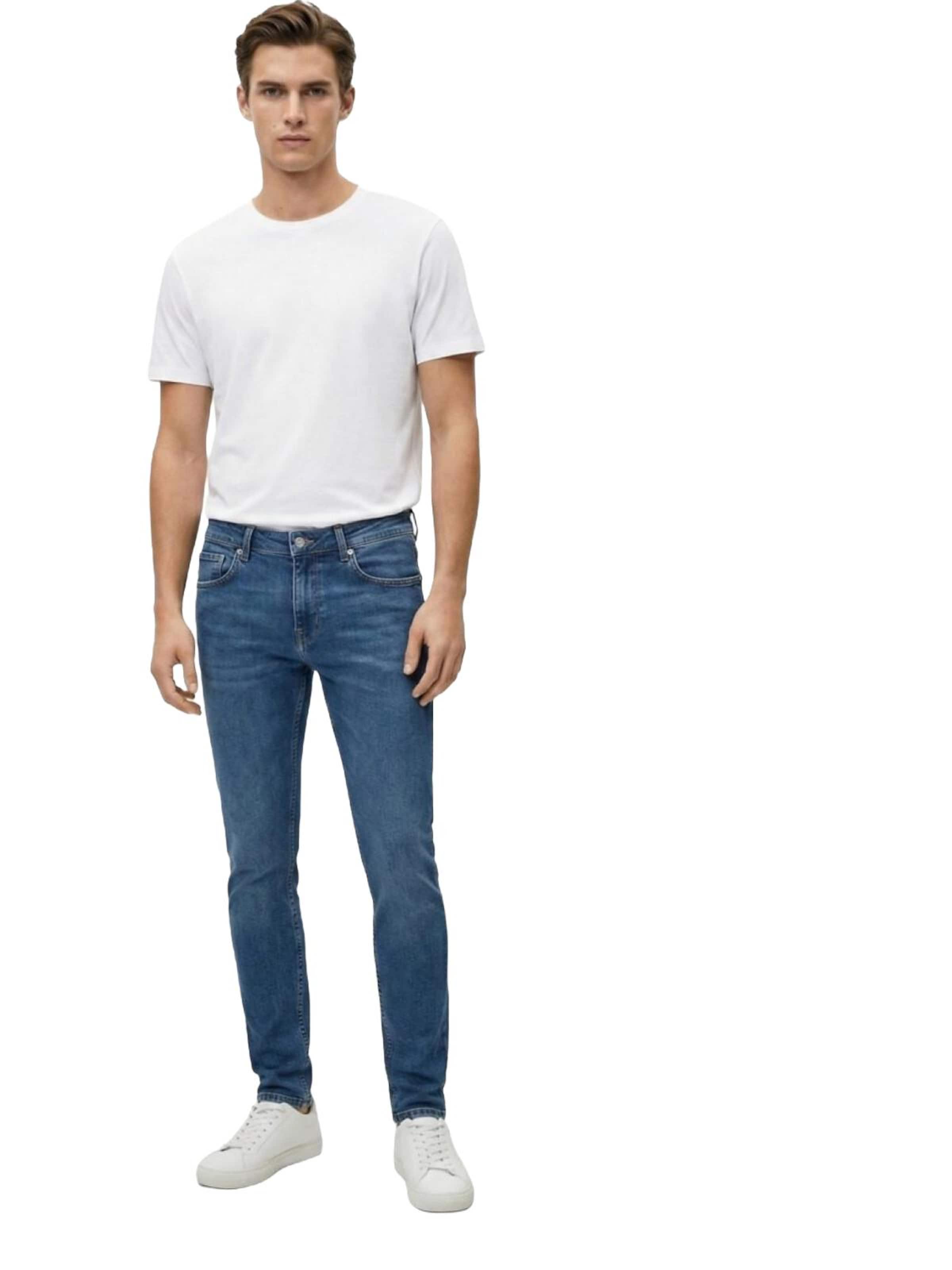 LTB Jeans - Skinny Vaquero 'LTB Jeans Herren New Smarty Skinny Leg Mid Waist Jeanshose' en azul: frente