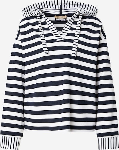 Megztinis be užsegimo iš Smith&Soul, spalva – tamsiai mėlyna jūros spalva / balta, Prekių apžvalga