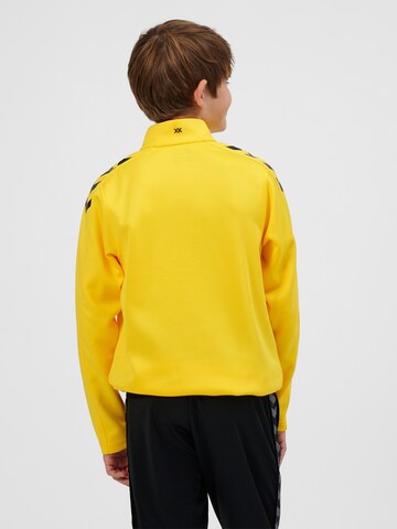 Hummel Sports sweatshirt in Yellow