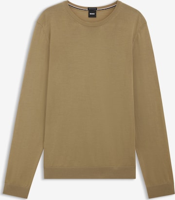 BOSS Pullover 'Leno-P' in Braun: Vorderseite