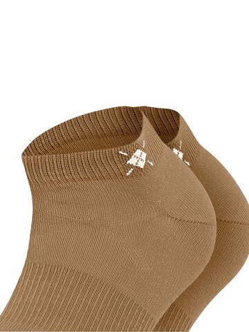 BURLINGTON Ankle Socks 'Everyday 2-Pack' in Brown
