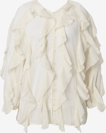 Ulla Popken Blouse in Yellow: front