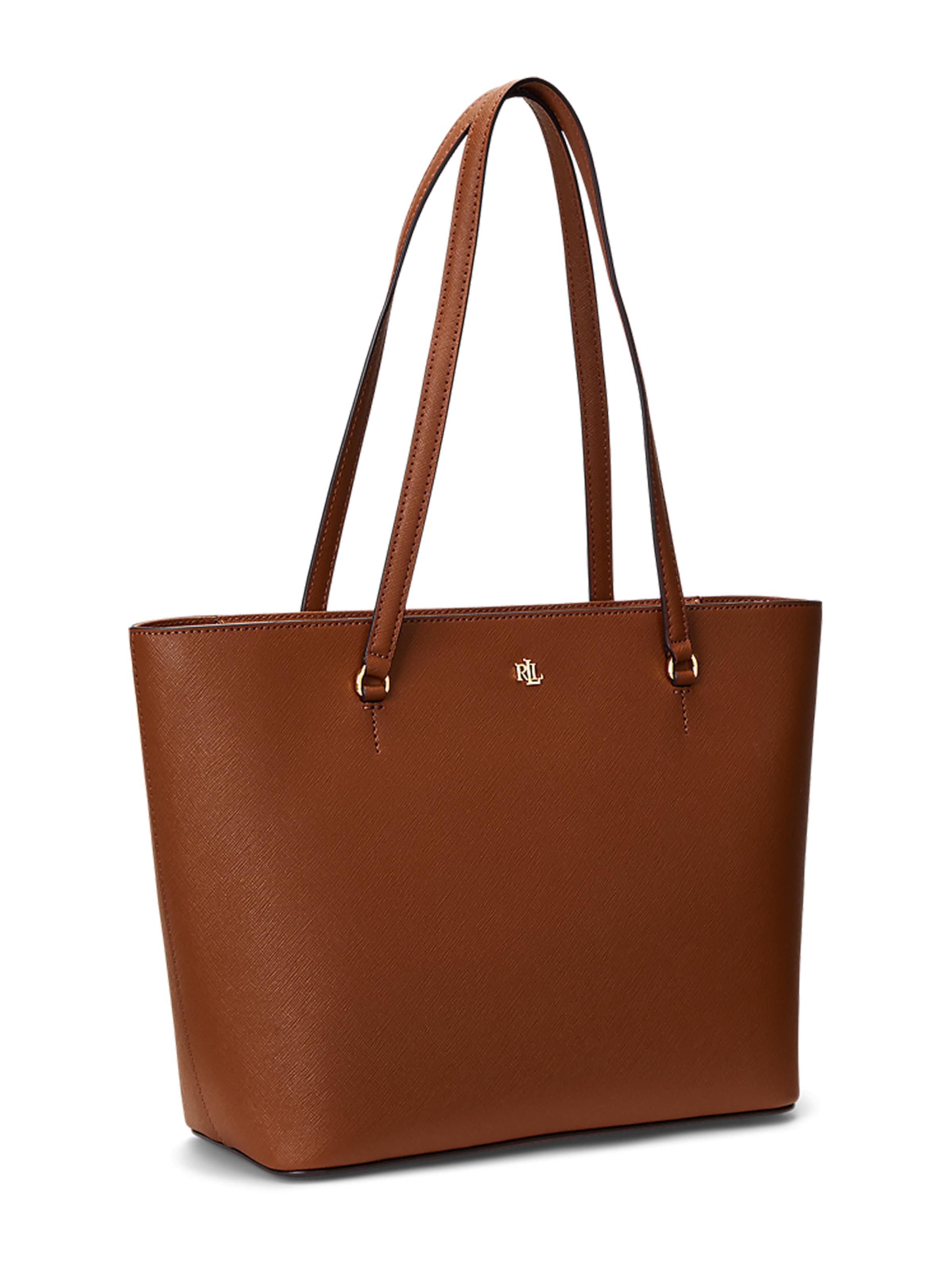 Lauren Ralph Lauren - Shopper 'KARLY' em castanho: frente