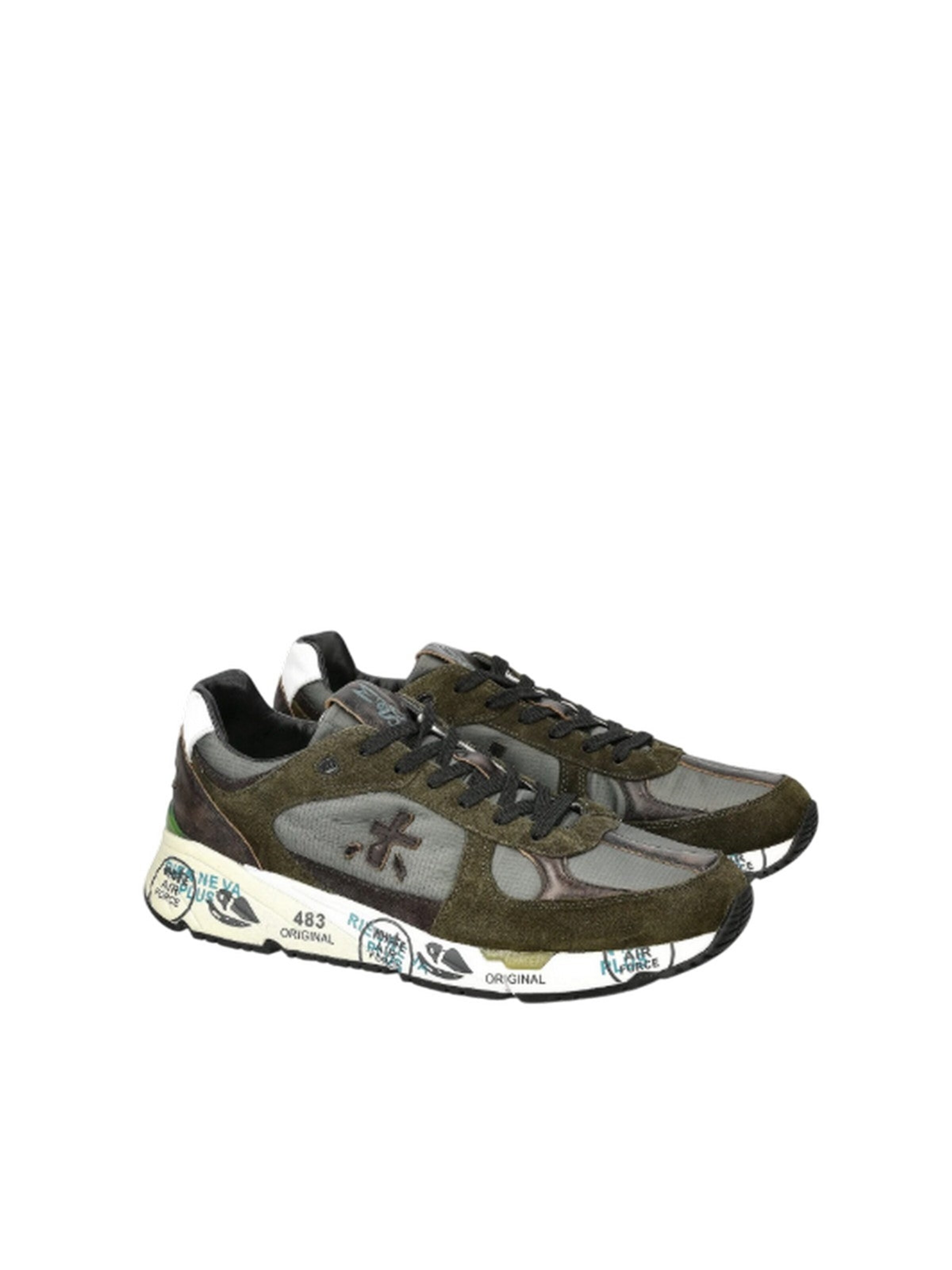 Sneaker bassa di Premiata in marrone