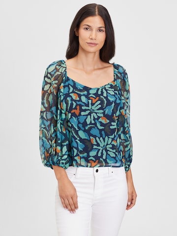 LASCANA Blouse in Green: front