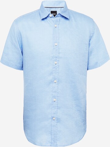 BOSS Overhemd 'Ross' in Blauw: voorkant