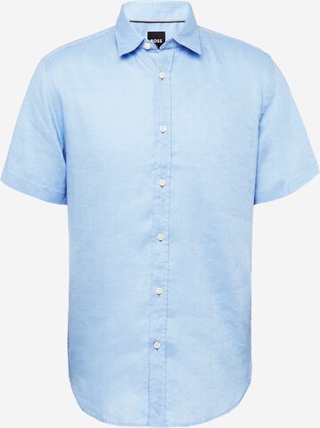 Chemise 'Ross' BOSS en bleu : devant