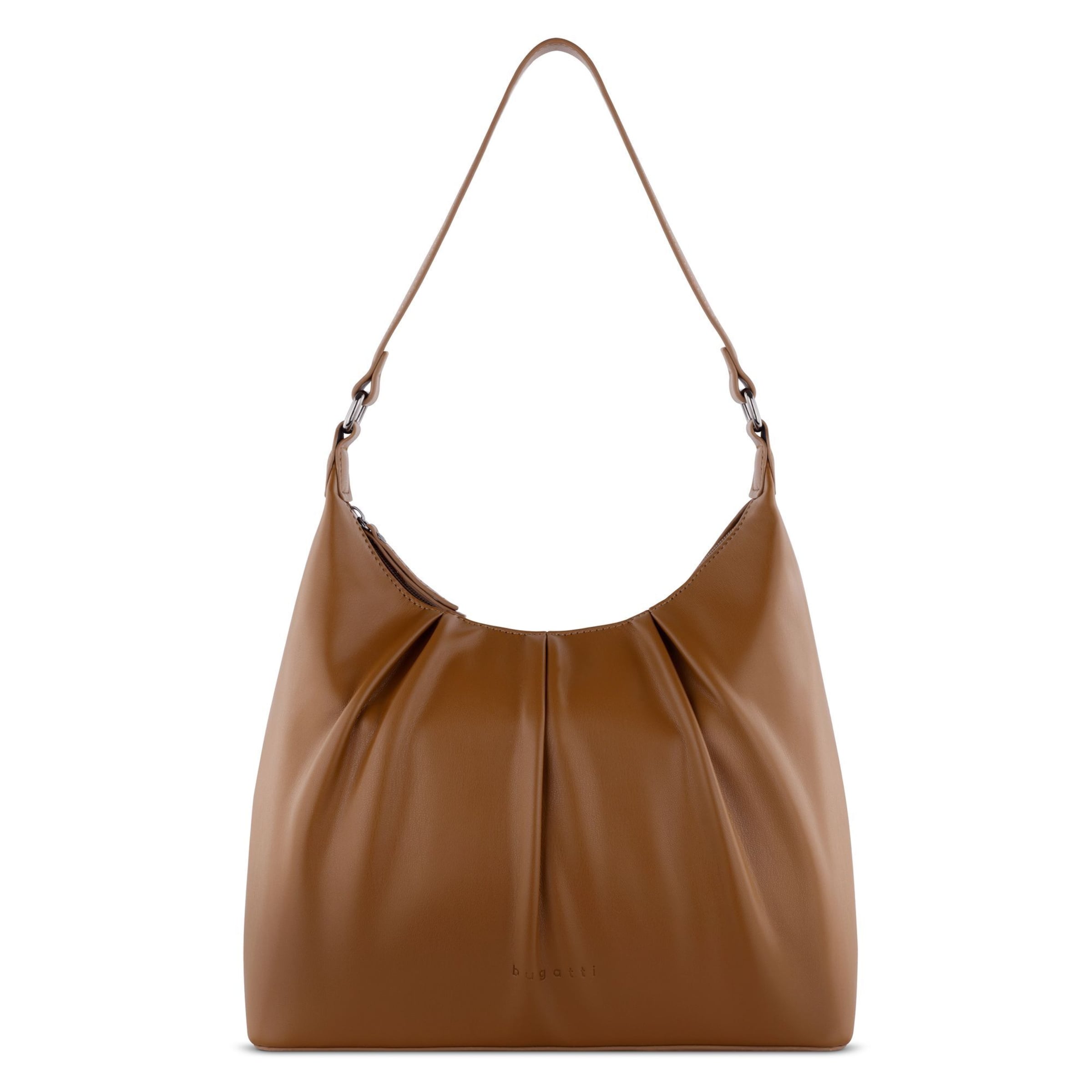 Borsa a spalla 'Mila' di bugatti in marrone: frontale