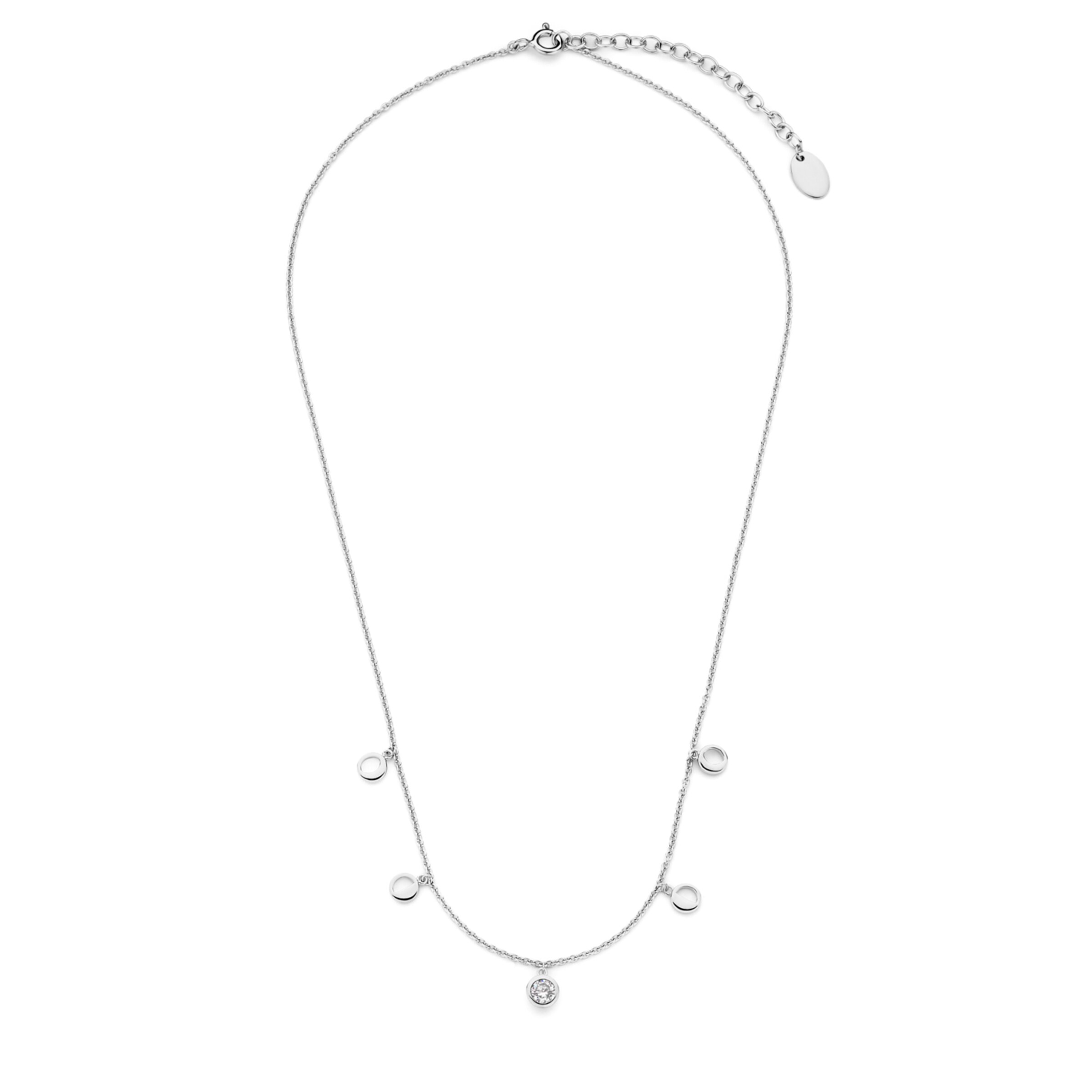 Violet Hamden Necklace in Silver: front