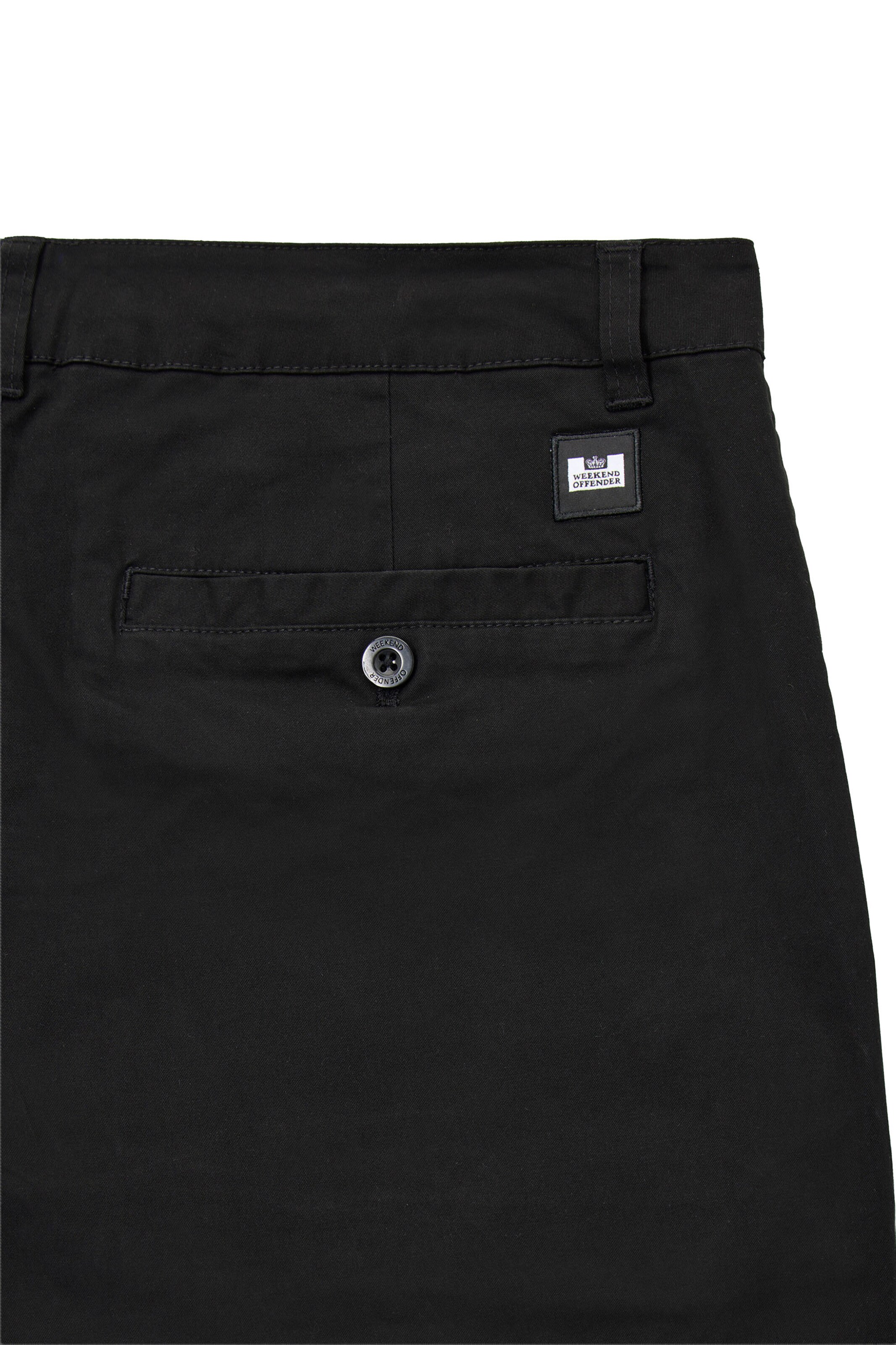 Weekend Offender Regular Hose ' IVAN' in Schwarz
