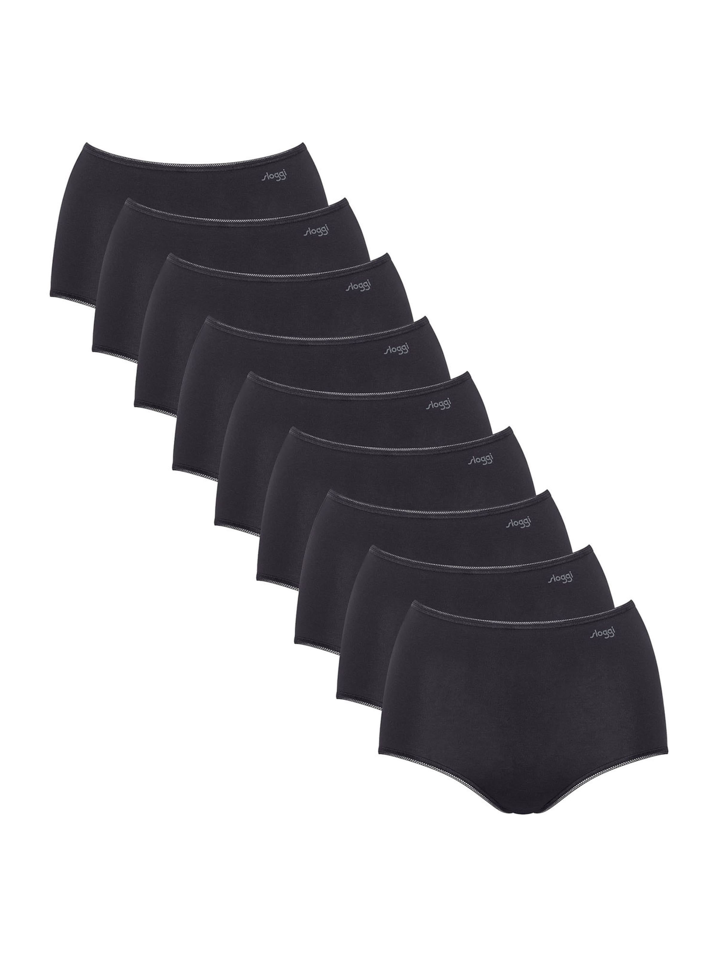 Slip 'Pure Comfort' SLOGGI en noir : devant