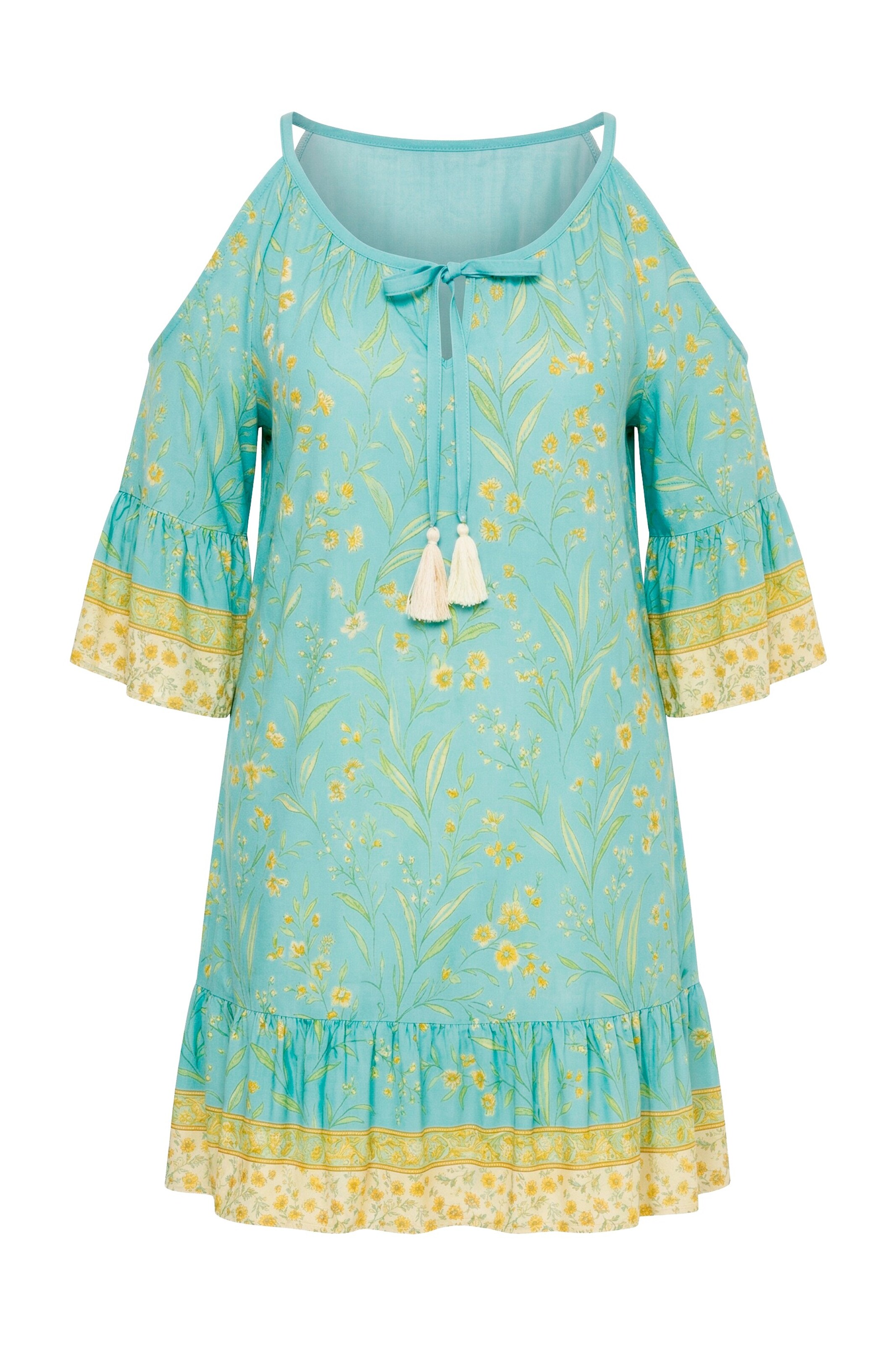 MIAMODA Blouse in Blue: front