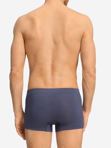 Hanro Boxershorts ' Cotton Essentials ' in Blauw