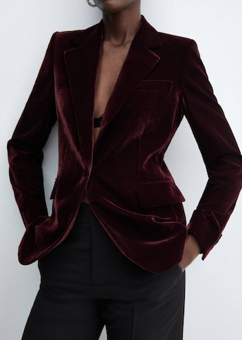 MANGO Blazer 'Combi' in Red