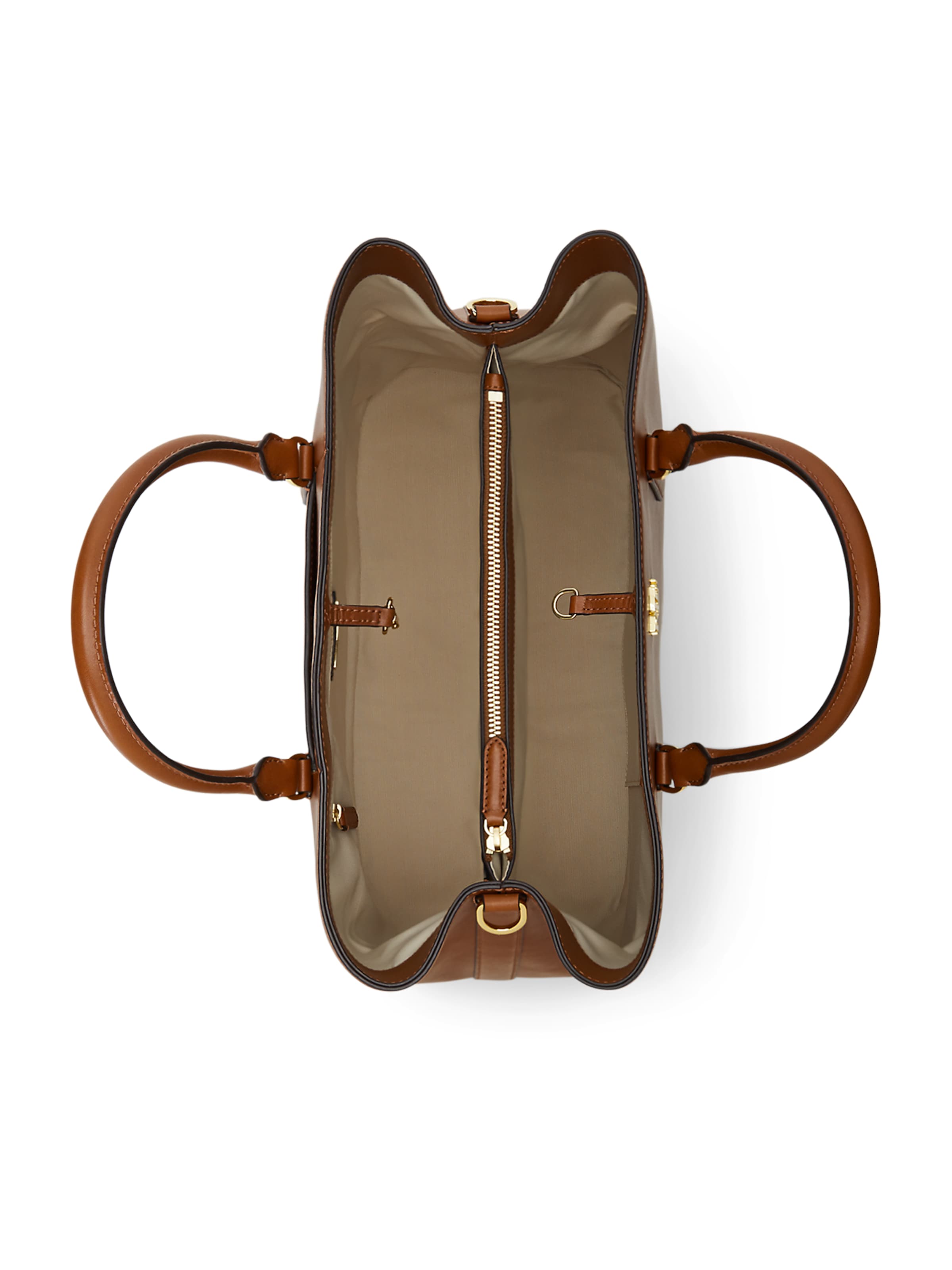 Sacs à main 'MARCY' Lauren Ralph Lauren en Cognac ABOUT YOU