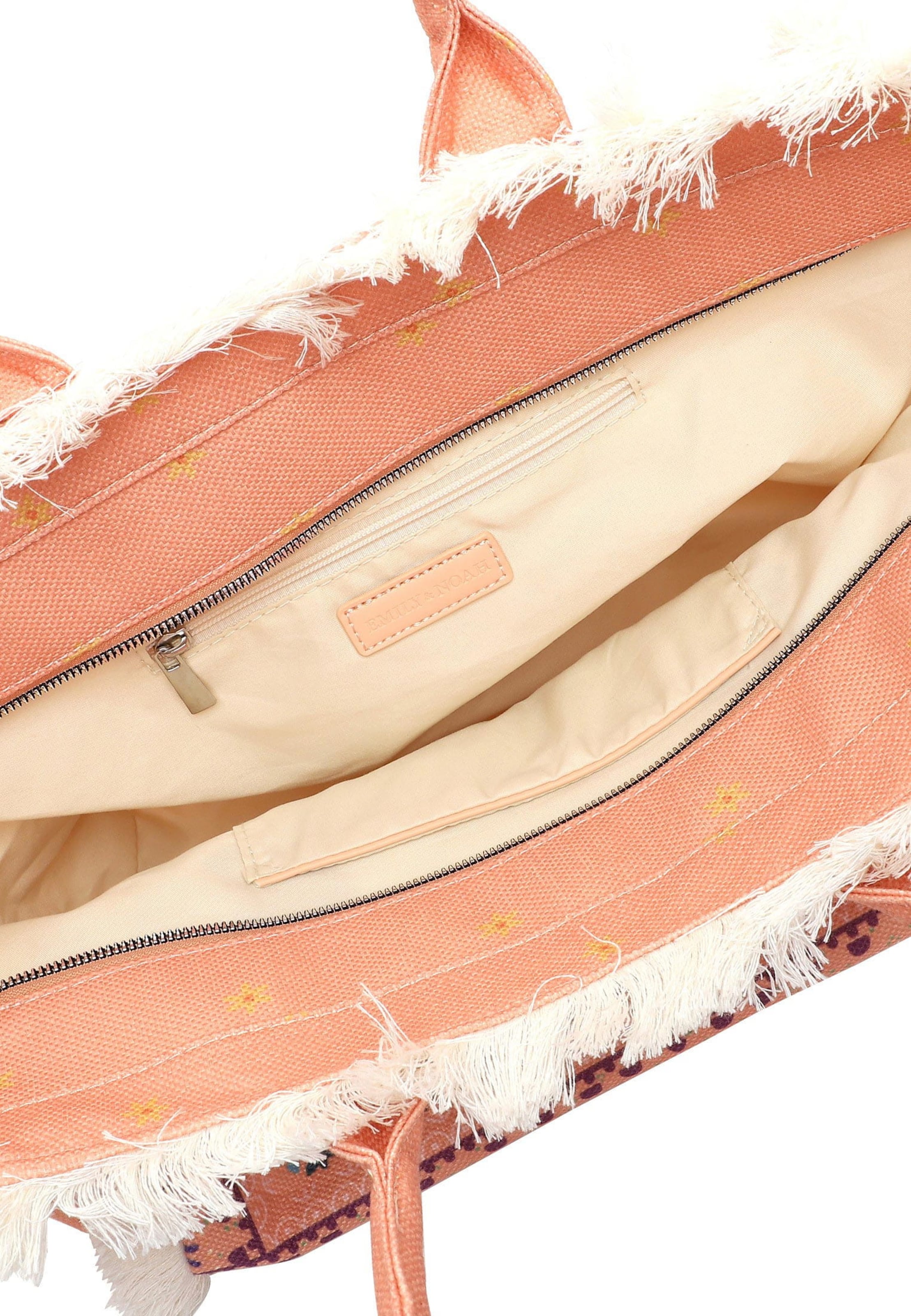 Shopper 'Elea' di Emily & Noah in arancione