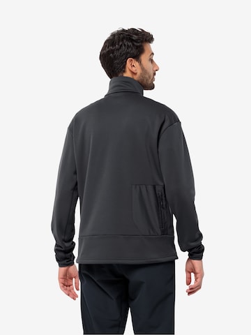 JACK WOLFSKIN Athletic Jacket 'BIKE COMMUTE' in Grey