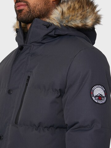 Threadbare Winter jacket 'Arnwood' in Grey