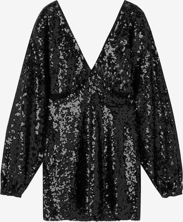 Robe de cocktail Pull&Bear en noir : devant