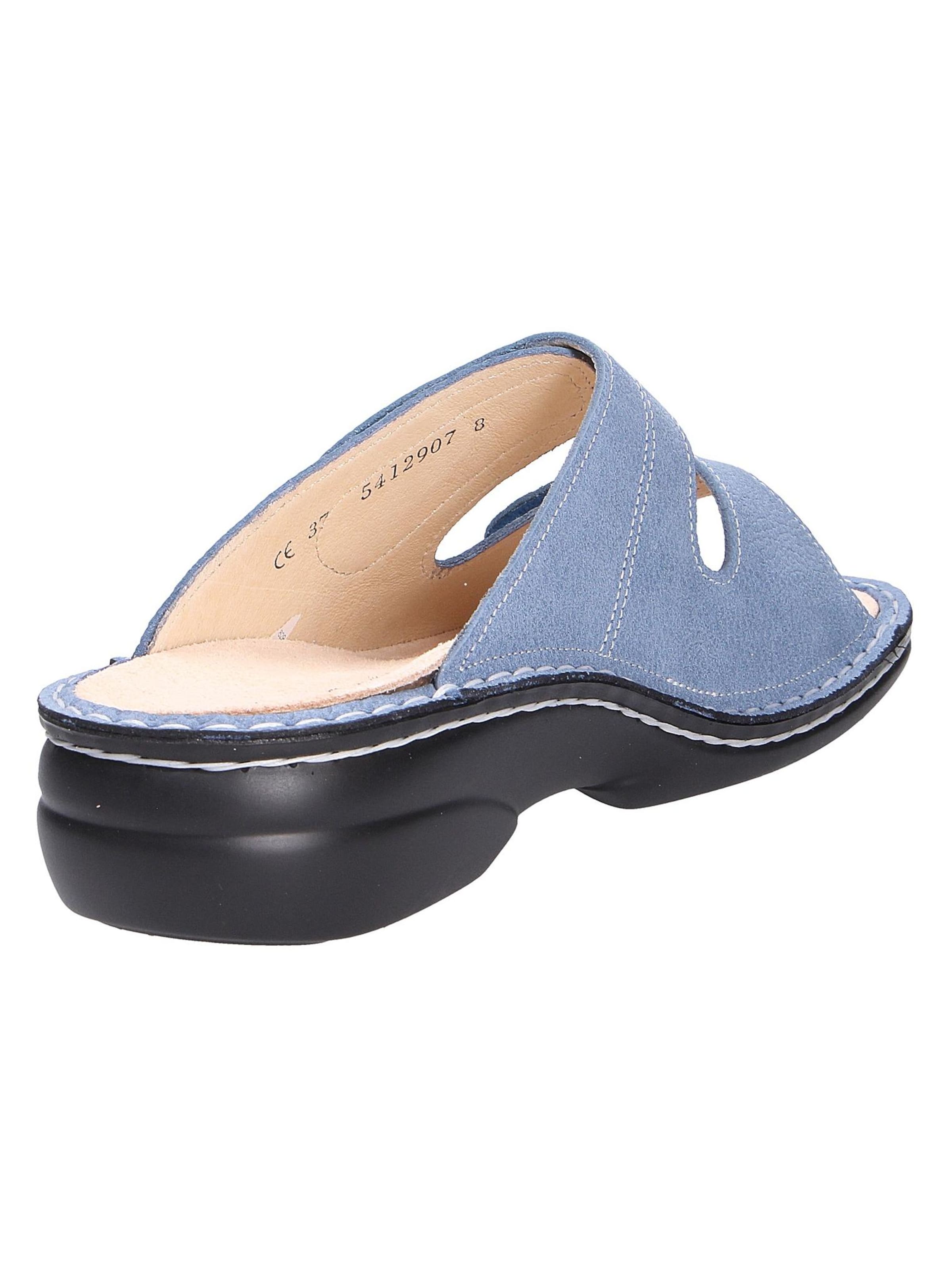 Finn Comfort Mule 'Sansibar' in Blue