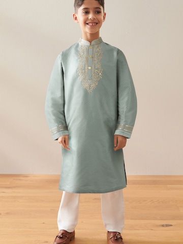 Next Klasický střih Košile 'Kurta' – zelená: přední strana