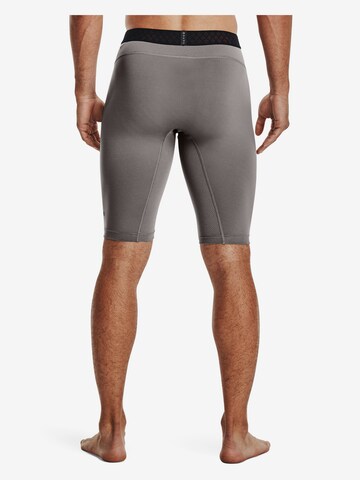 UNDER ARMOUR Skinny Workout Pants in Grey