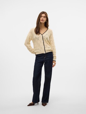 VERO MODA Kardigán 'VMJULIAN' - bézs