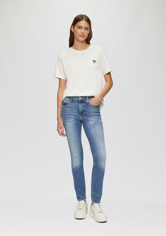 s.Oliver - Skinny Vaquero 'Izabell' en azul