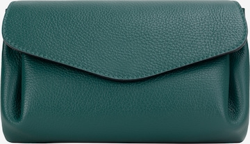 Usha Clutch in Green: front