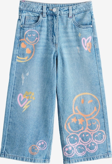 Next Farkut värissä sininen denim / vaaleanoranssi, Tuotenäkymä