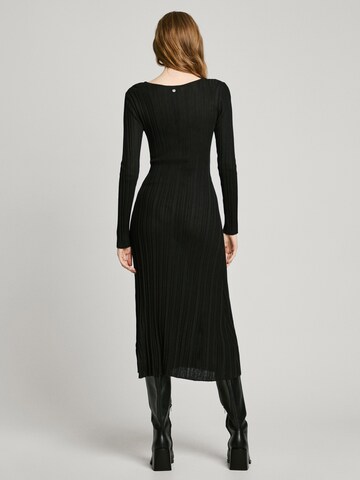Pepe Jeans Knit dress 'Natasha' in Black
