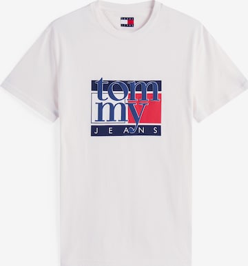 Tommy Jeans - Camisa em branco: frente