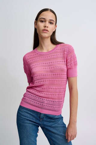 ICHI Pullover 'Marinda' in Pink: predná strana