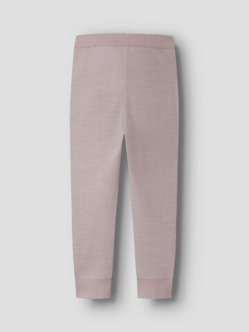 NAME IT - Slimfit Leggings en lila