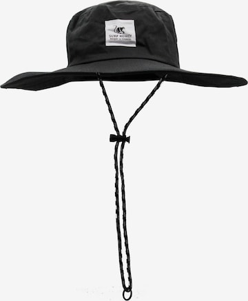 Surf Monkey Sports Hat in Black: front