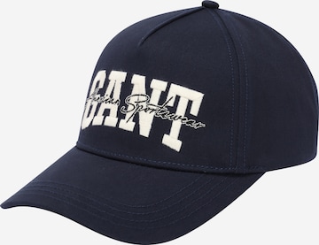 Cappello da baseball di GANT in blu: frontale