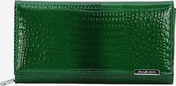 Jennifer Jones Portemonnaie in Grün: Vorderseite