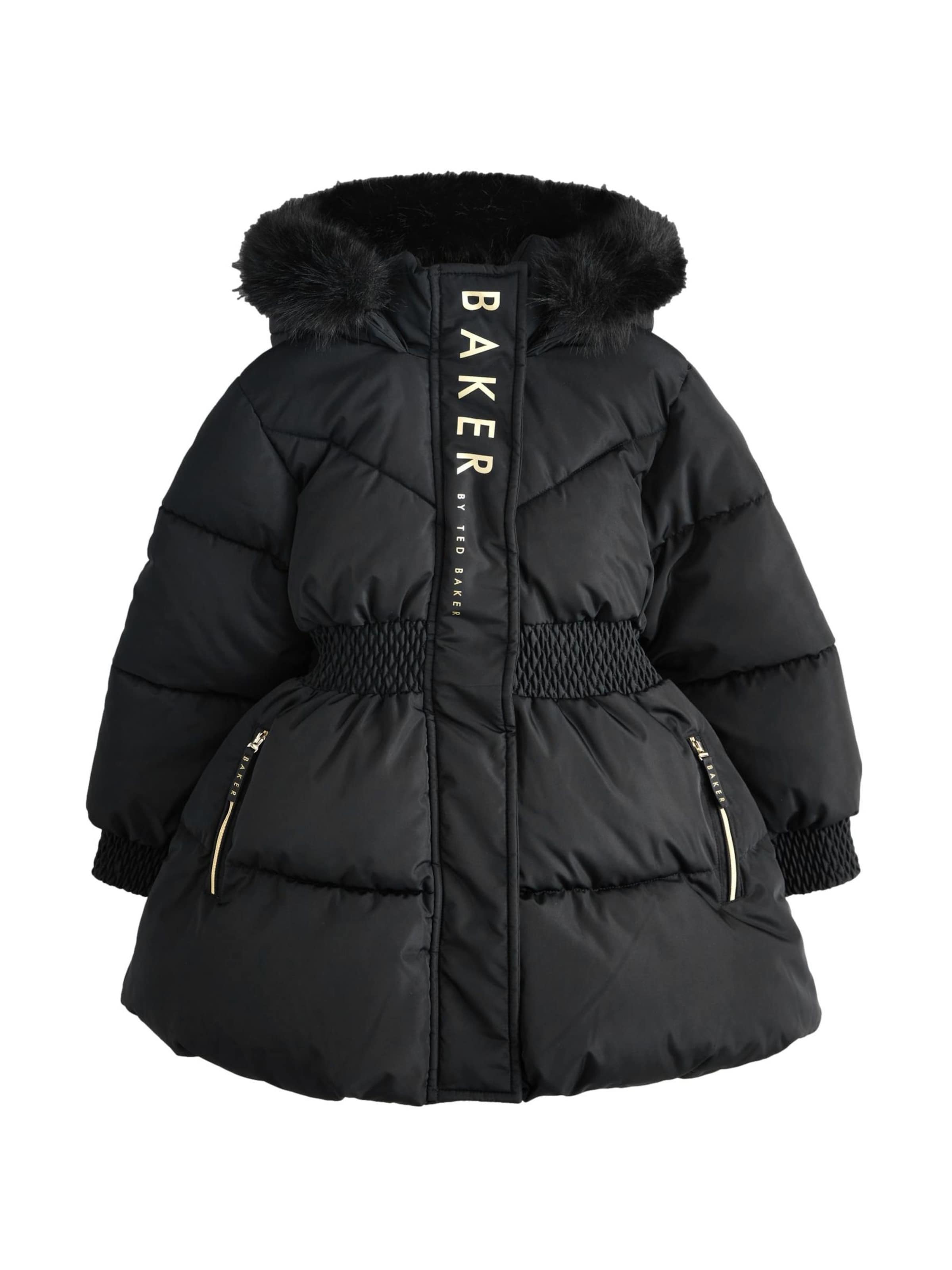 Manteau Baker by Ted Baker en noir : devant