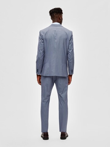 SELECTED Slim fit Business-colbert 'Timeliam' in Blauw
