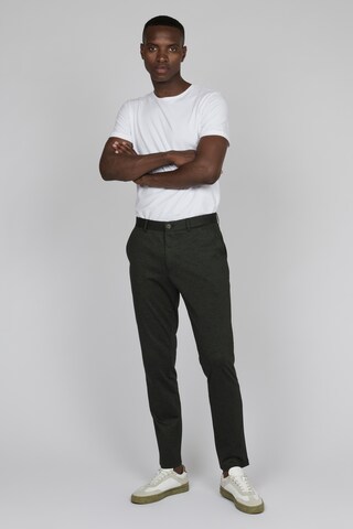 Coupe slim Pantalon chino 'Liam' Matinique en vert