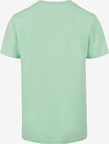 Mister Tee Shirt 'Weekend Wolf' in Green