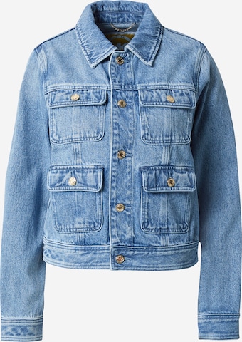 MICHAEL Michael Kors Between-Season Jacket in Blue: front