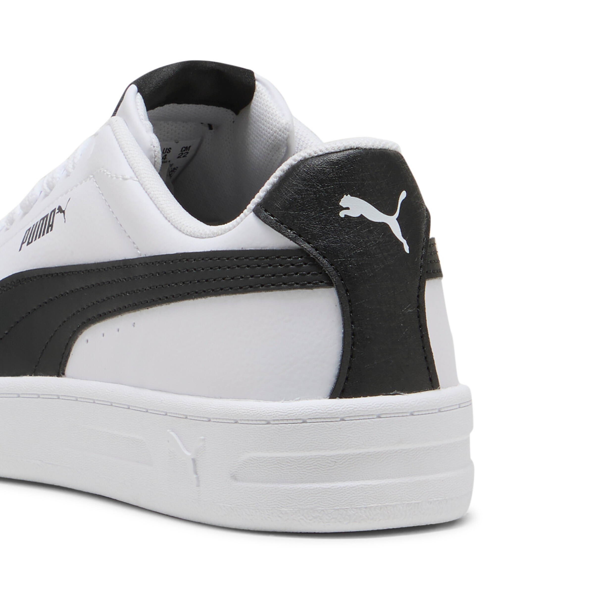 PUMA Sneakers laag 'Court Classic Clean' in Wit