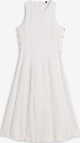 Robe TOMMY HILFIGER en blanc : devant