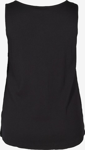 Zizzi Top 'Vnava' in Schwarz